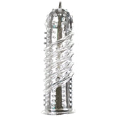 Clear Textured Orgasma Penis Sleeve Default Title > Sex Toys For Men > Penis Sleeves